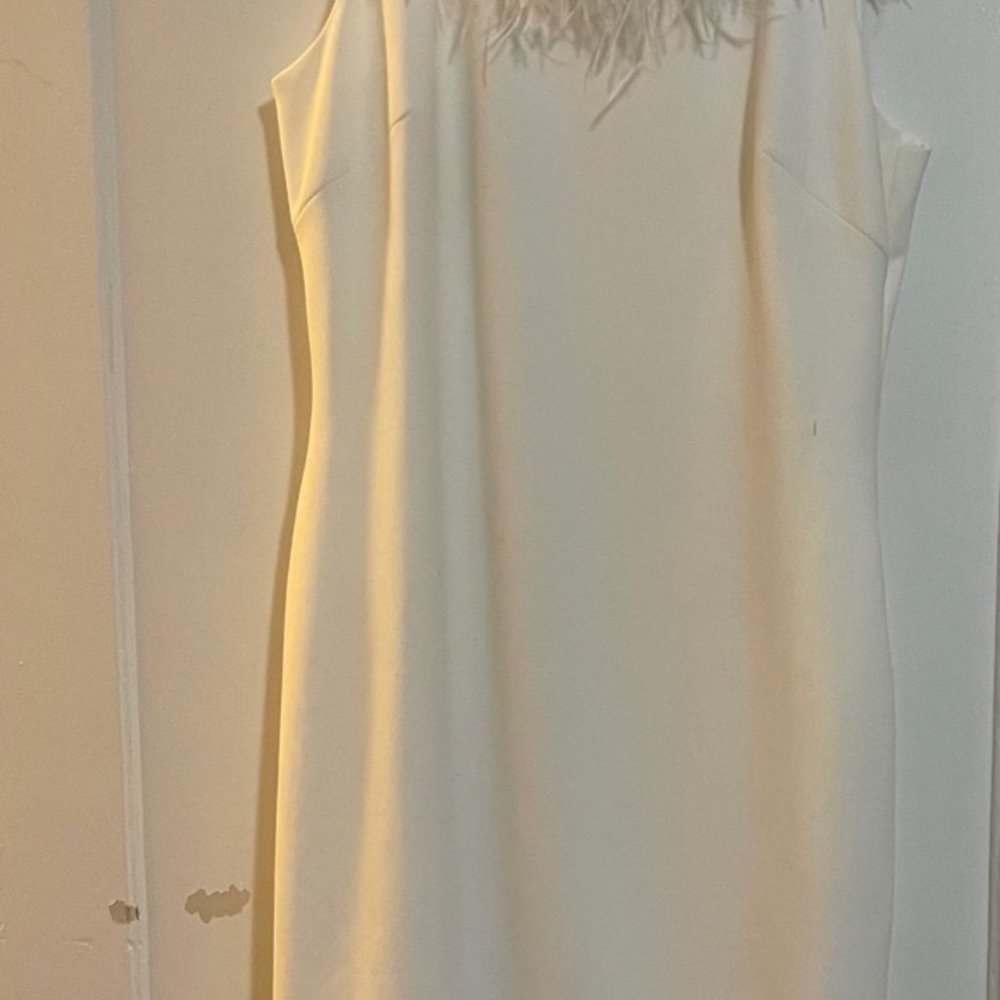 Badgley Mischka Feather Collection Cocktail dress